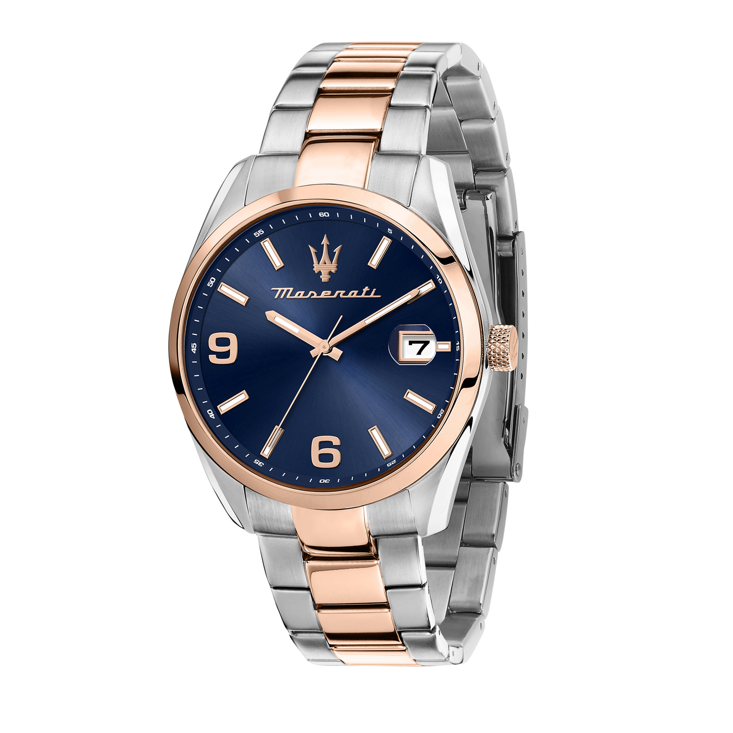 Maserati Attrazione 43mm Two Tone Watch