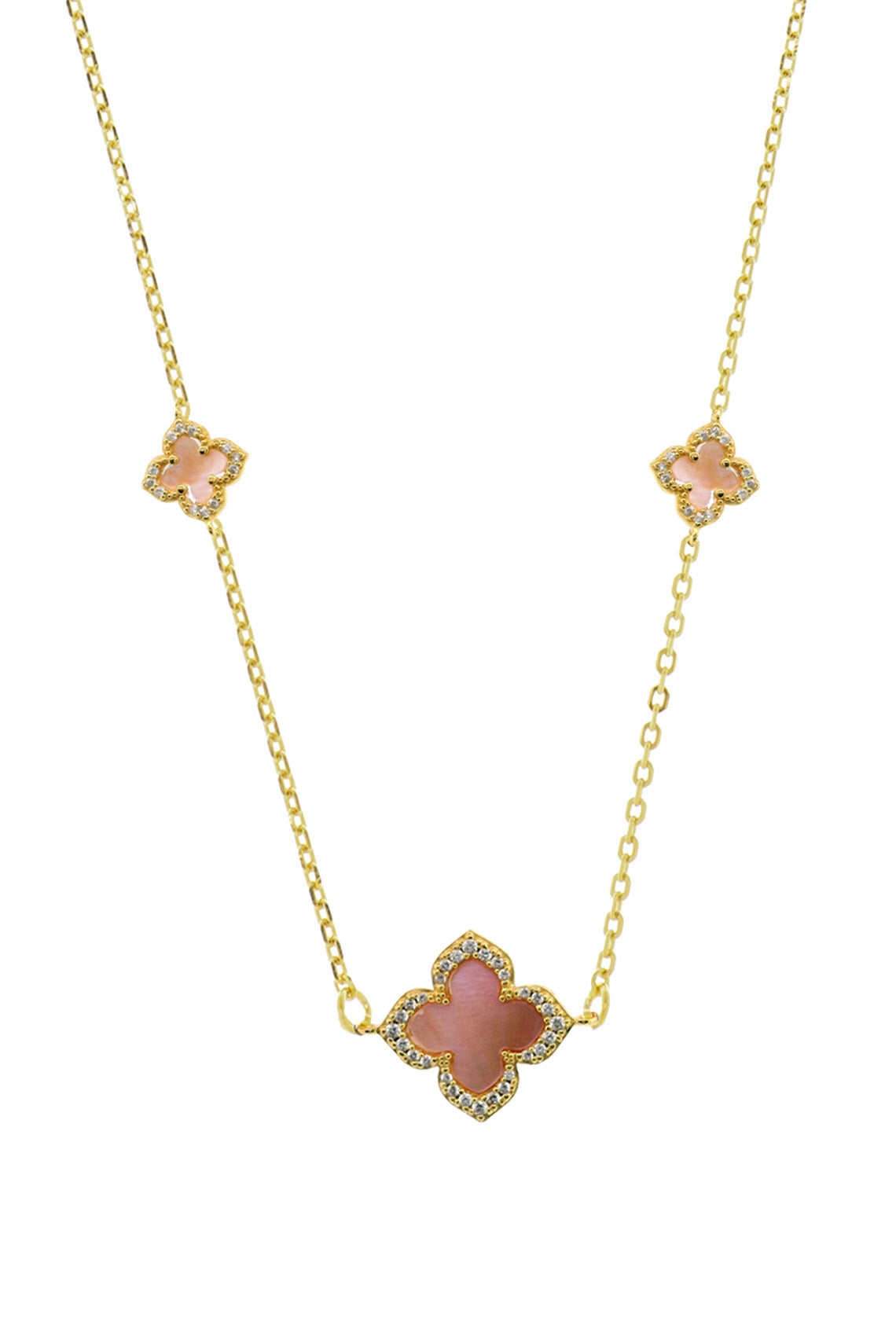 SYDNEY SOIRÉE FAIRWATER MOTHER OF PEARL DELUXE NECKLACE GOLD