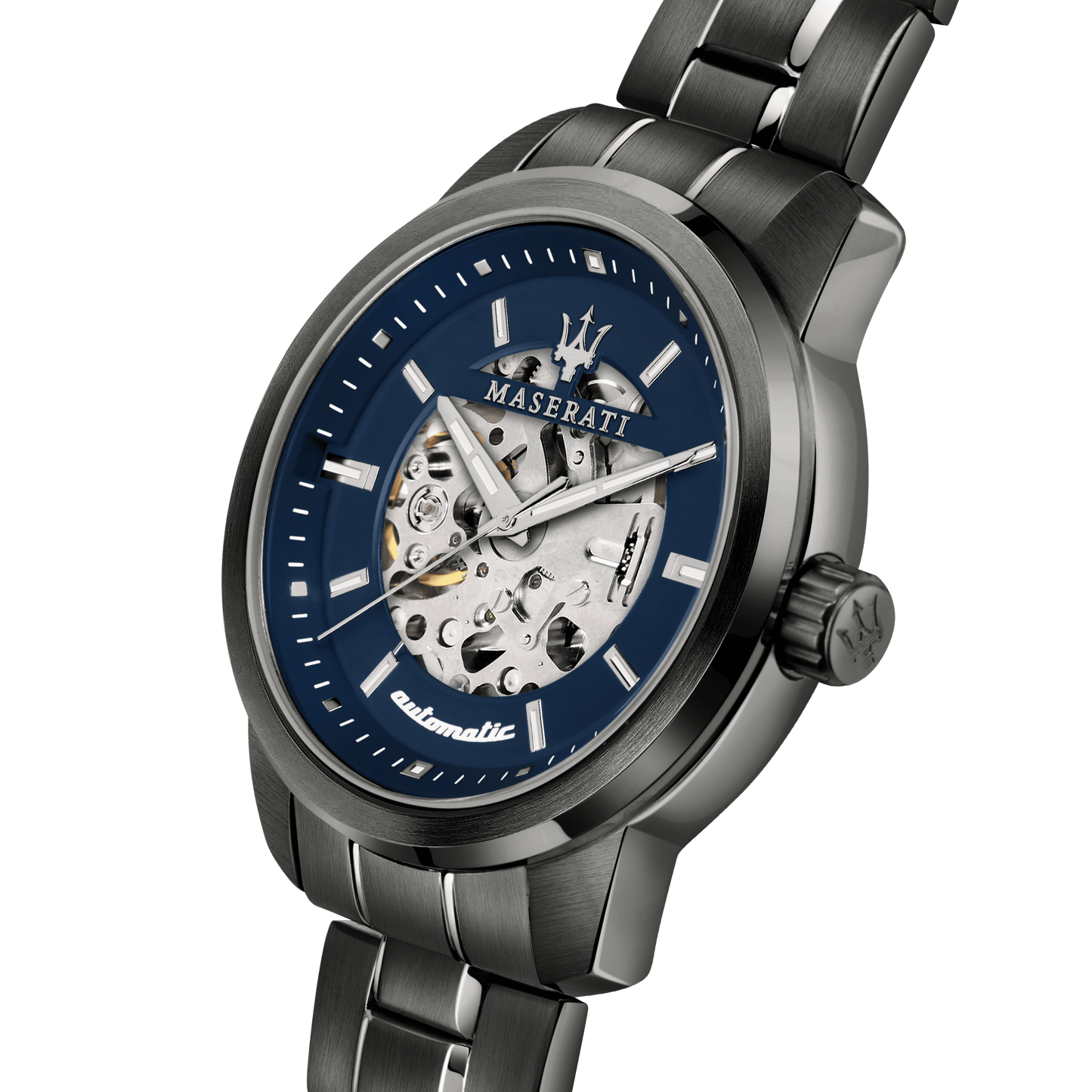 Maserati Sucesso 44mm Grey Stainless Steel Watch