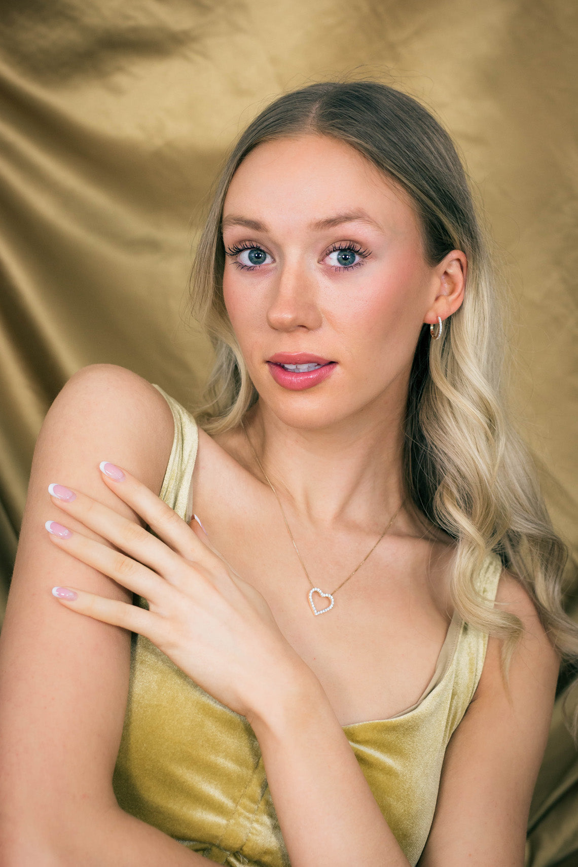 HOOPS 0.15TCW IN 9CT YELLOW GOLD EARRINGS