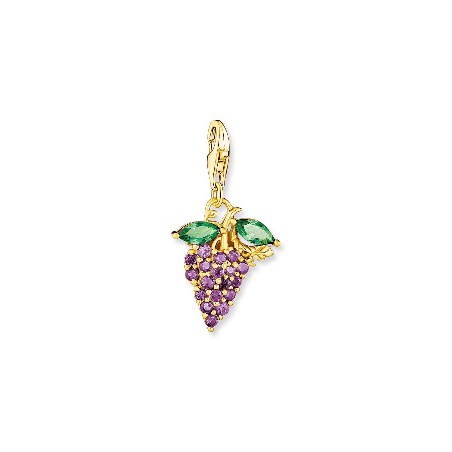Thomas Sabo Charm Pendant Grape Gold