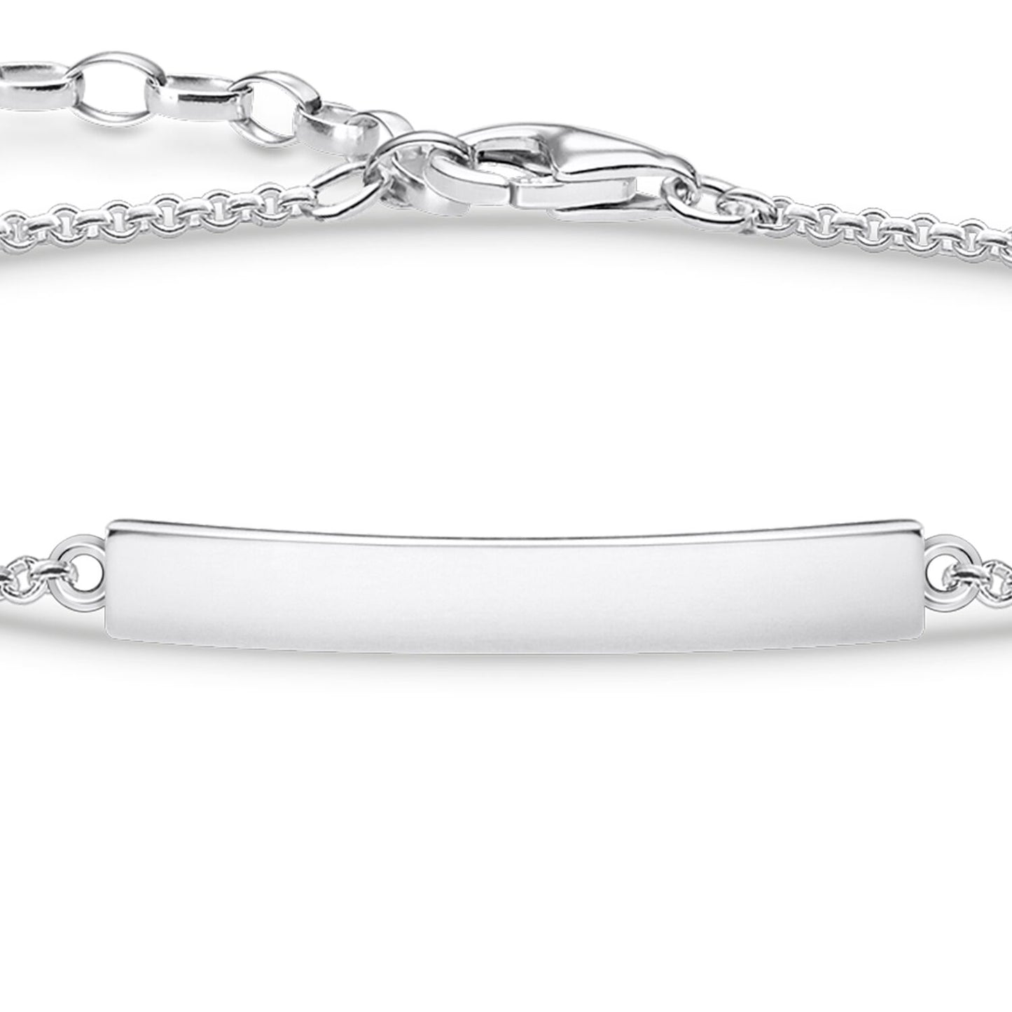 Thomas Sabo Bracelet Classic With Cloverleaf & White Stone