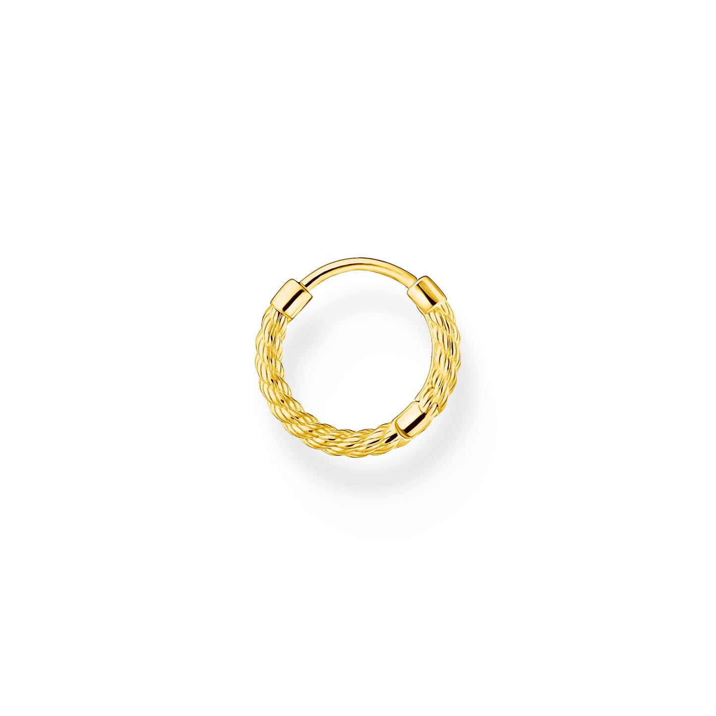 Thomas Sabo Single hoop earring rope gold
