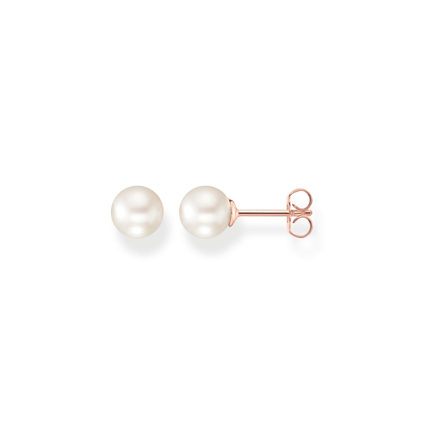 THOMAS SABO Ear studs pearl rose gold