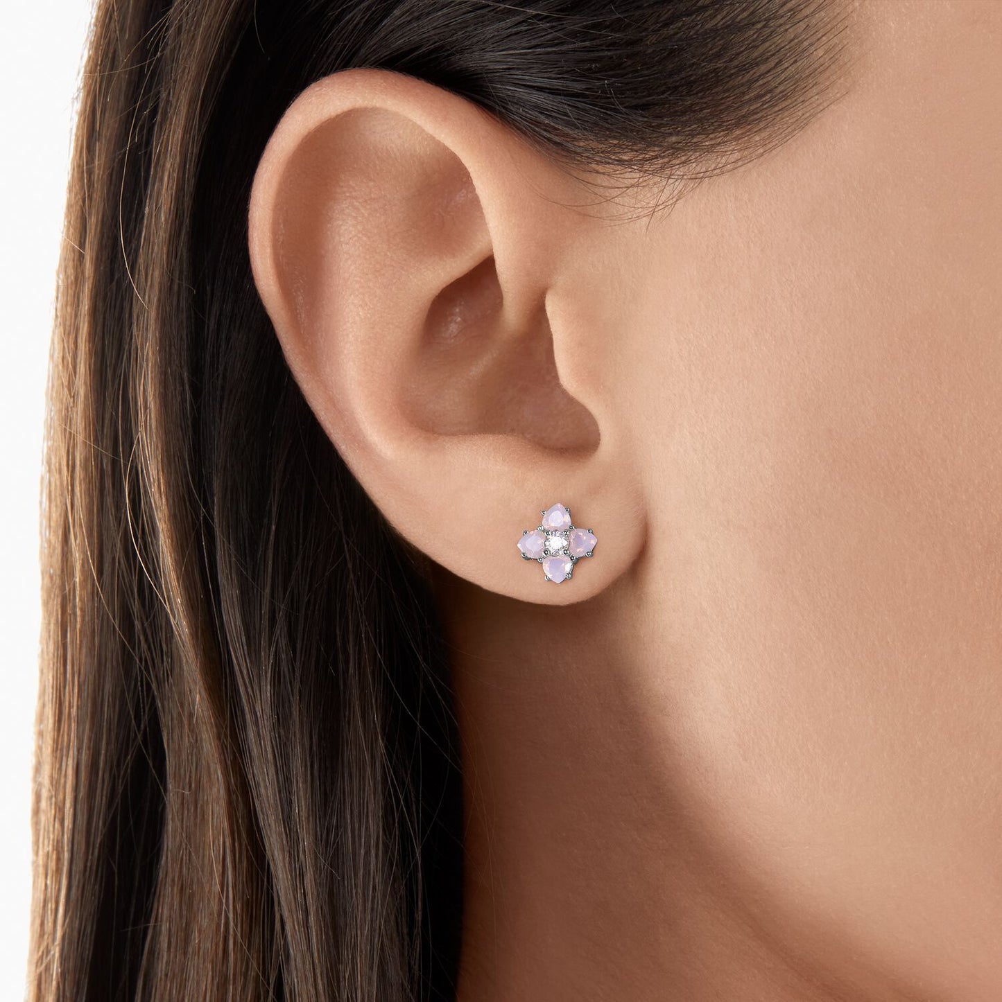 Thomas Sabo Ear Studs Flower Silver
