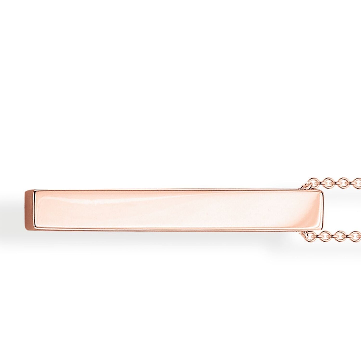 Thomas Sabo Necklace Rose-gold Cuboid