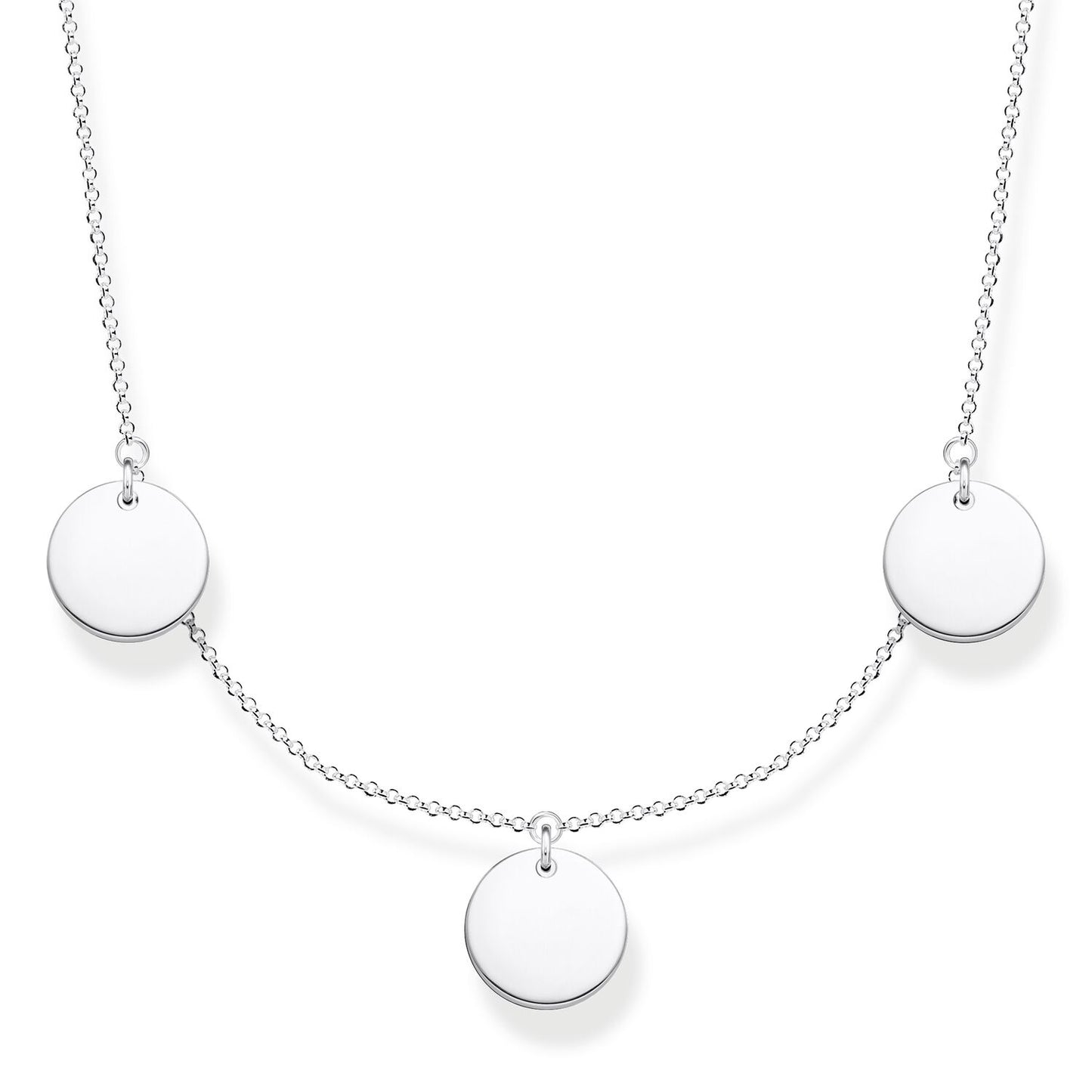 Thomas Sabo Necklace Wih Three Discs