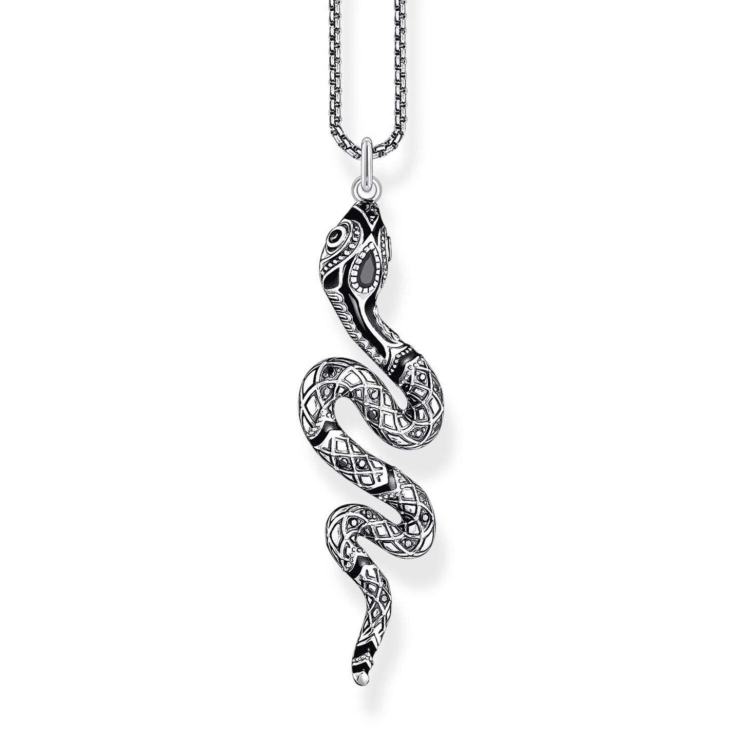 Thomas Sabo Necklace Snake Silver