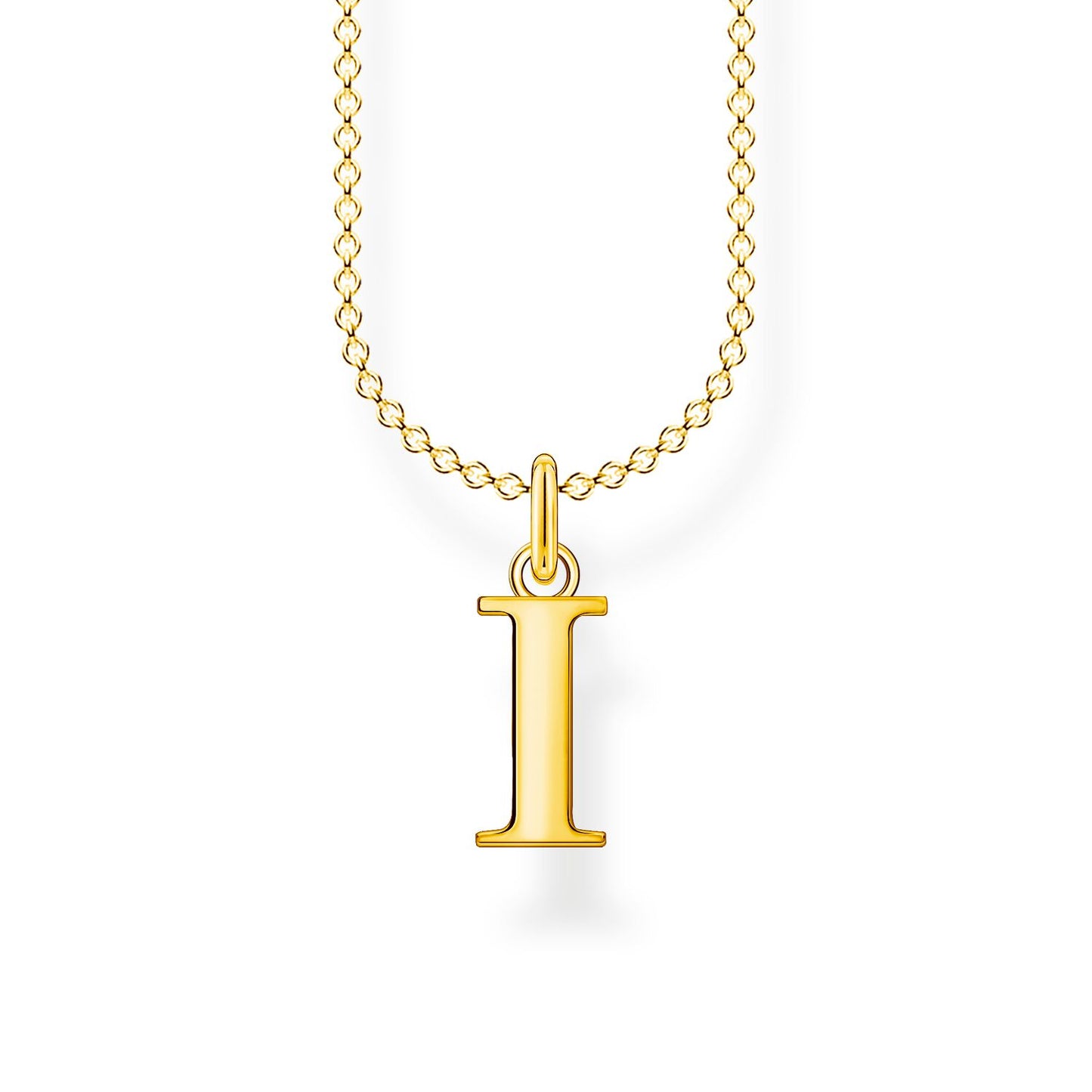 Thomas Sabo Necklace Letter I Gold
