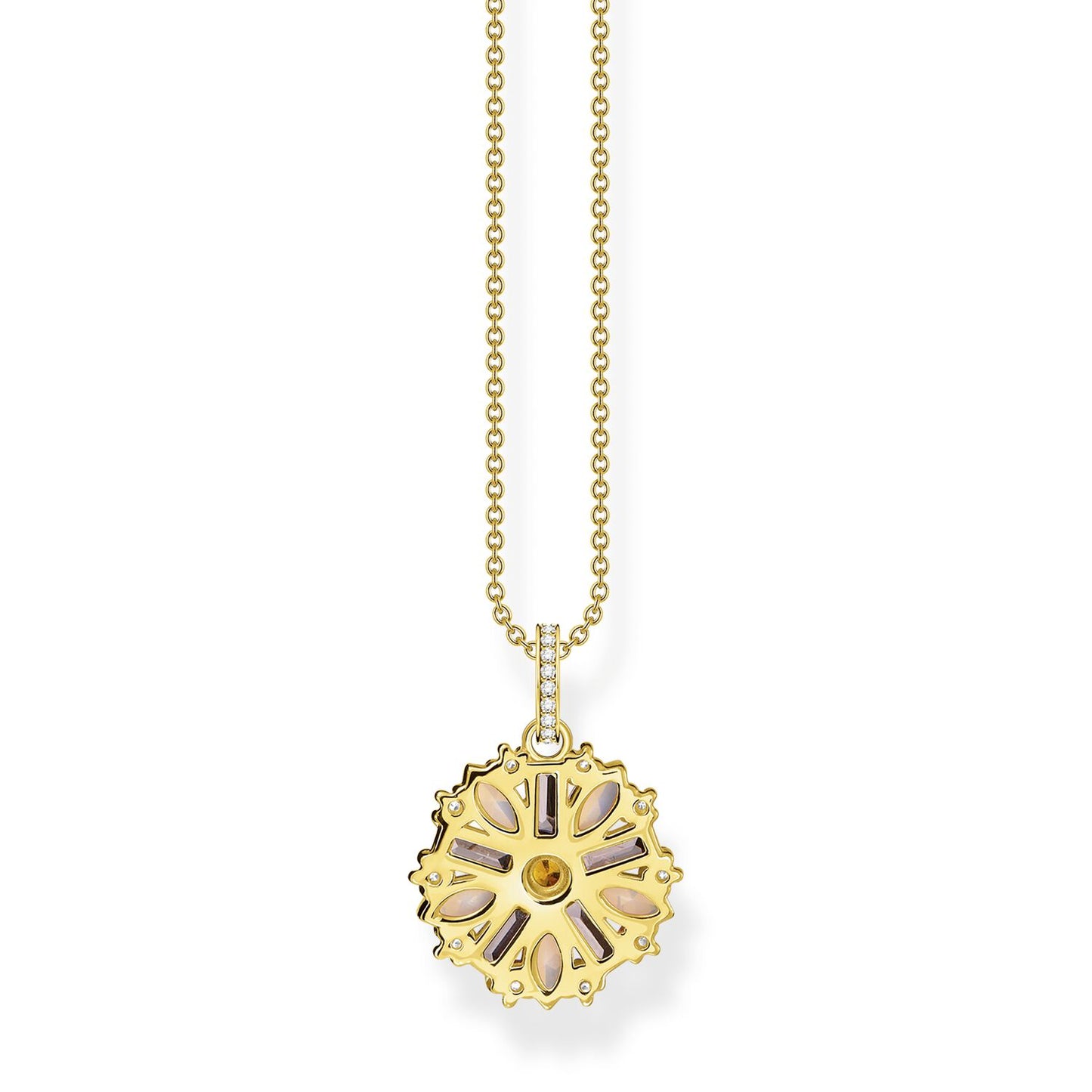 Thomas Sabo Necklace Flower Gold