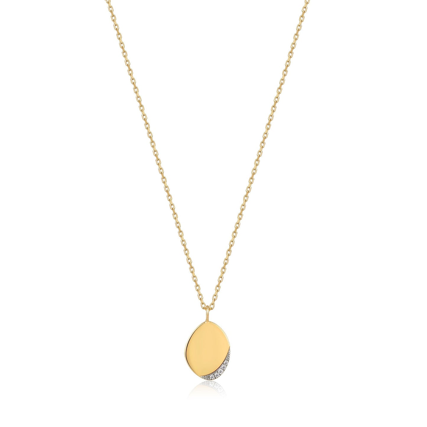 Ania Haie 14kt Gold Magma Diamond Pendant Necklace