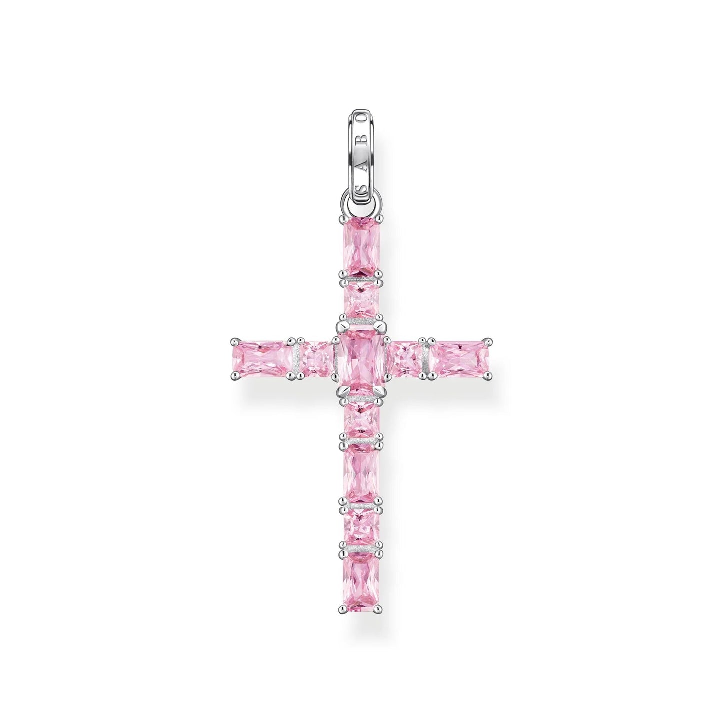THOMAS SABO Heritage Pink Cross Pendant