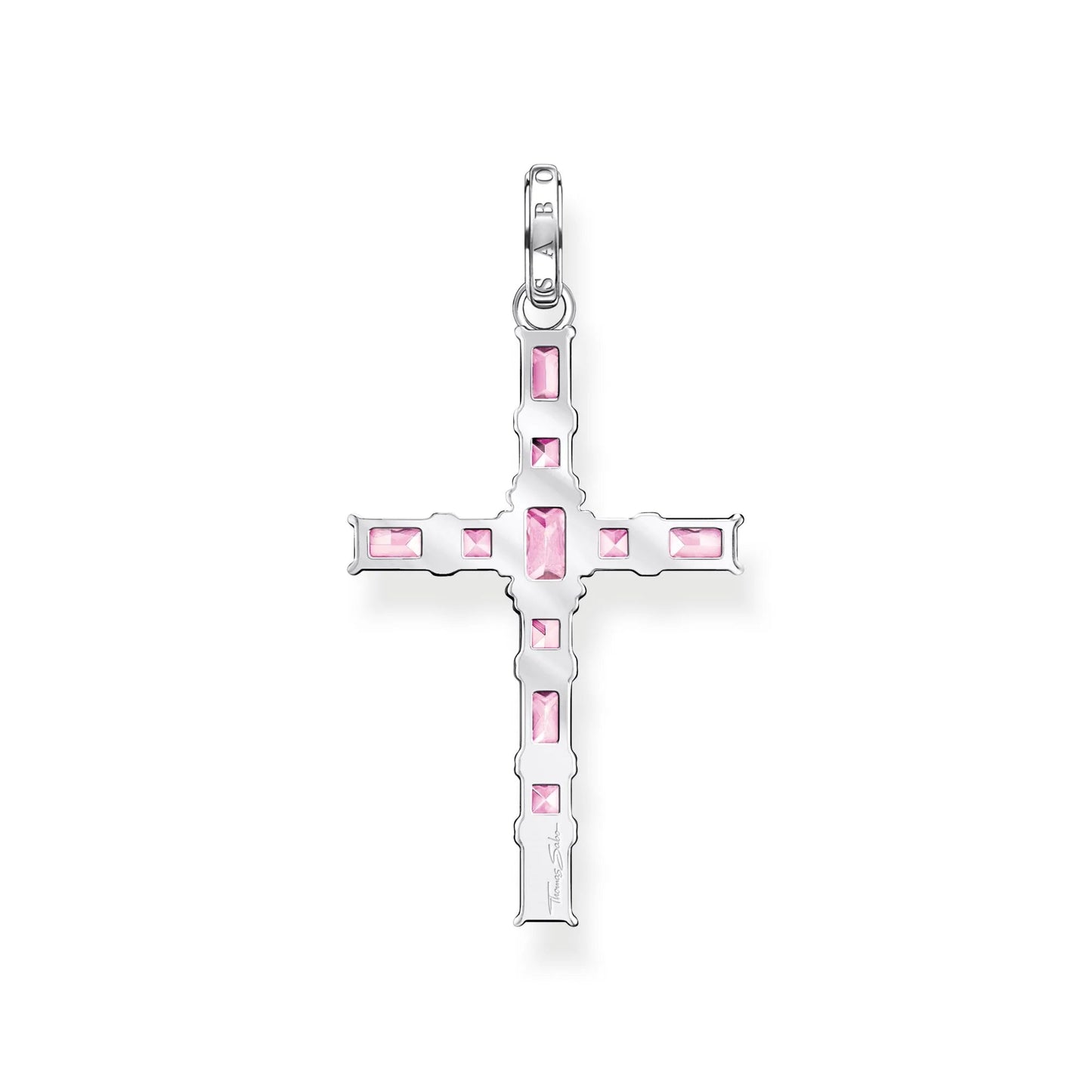 THOMAS SABO Heritage Pink Cross Pendant