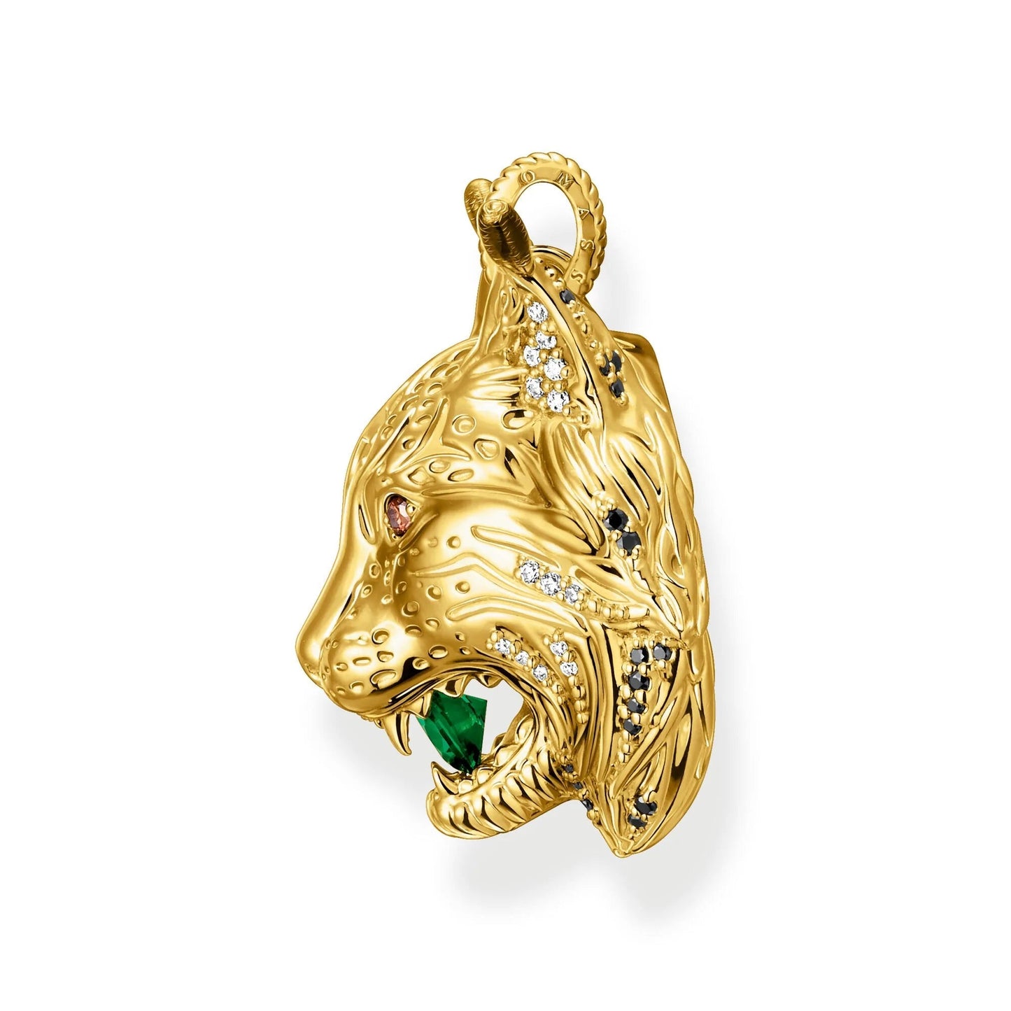 THOMAS SABO Lynx Head Gold Pendant