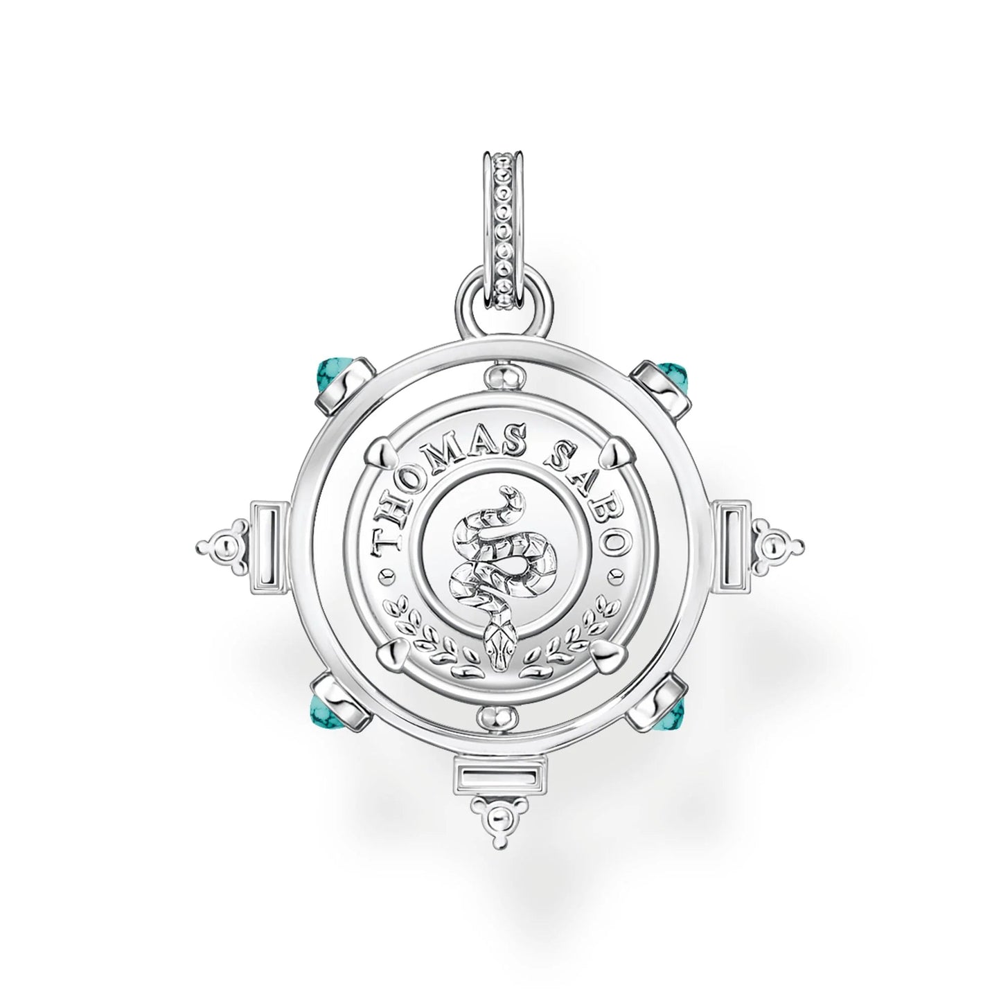 THOMAS SABO Rotating Coin Silver Pendant