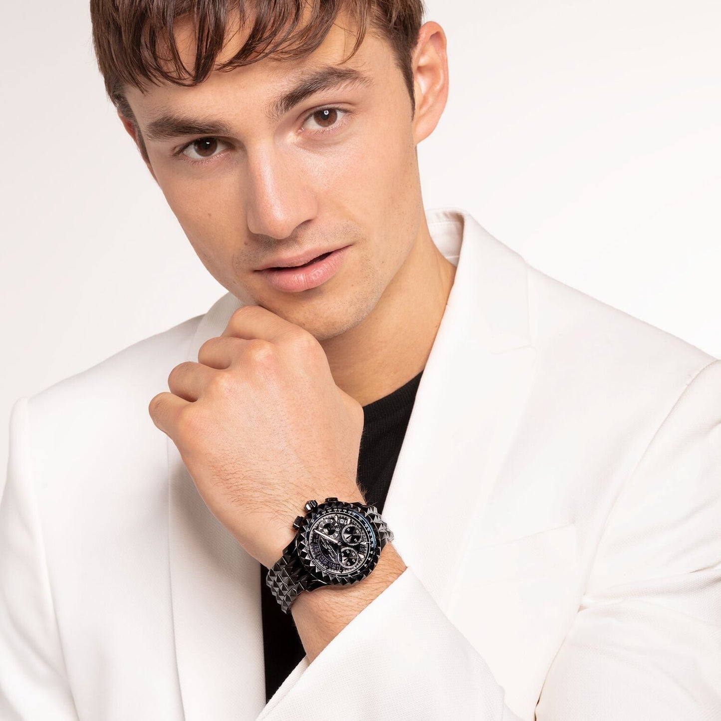 Thomas Sabo Men's Watch Rebel At Heart Chronograph Black