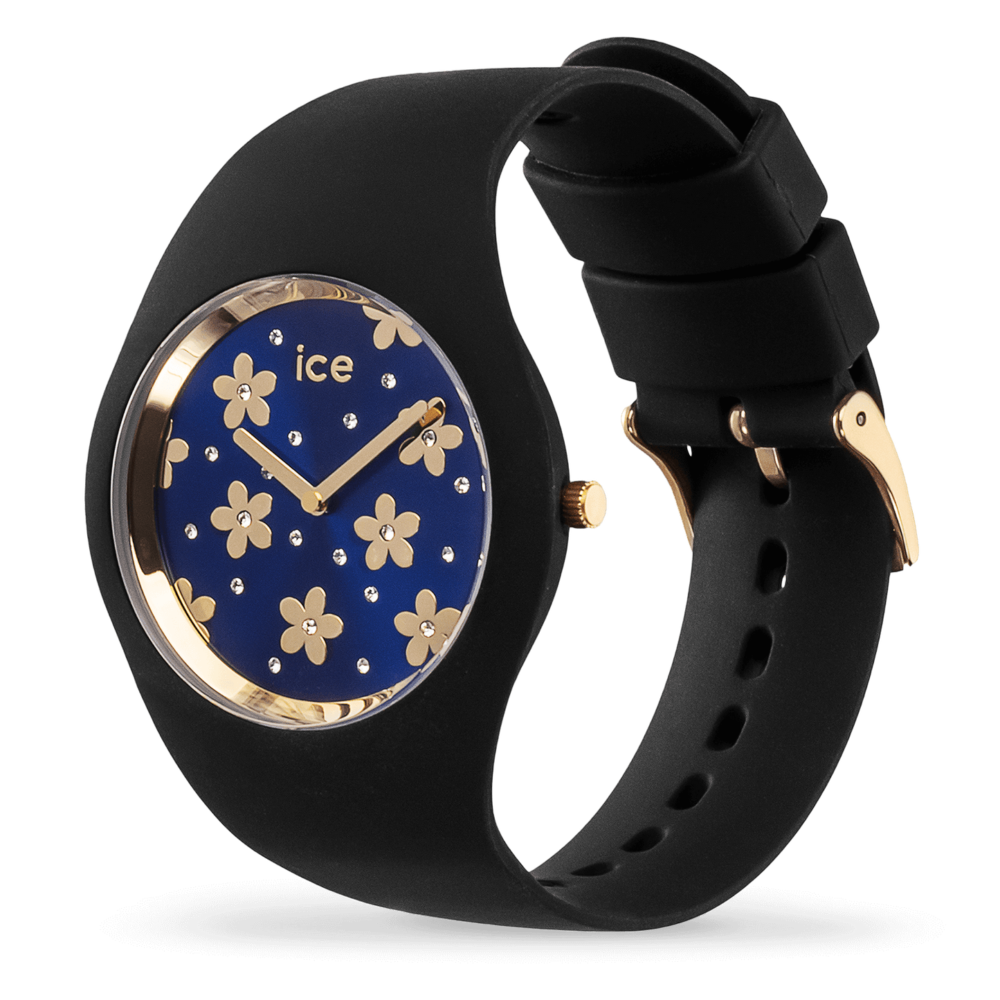 ICE flower - Precious deep blue