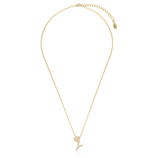 LUXURY LETTERS Y INITIAL PENDANT GOLD