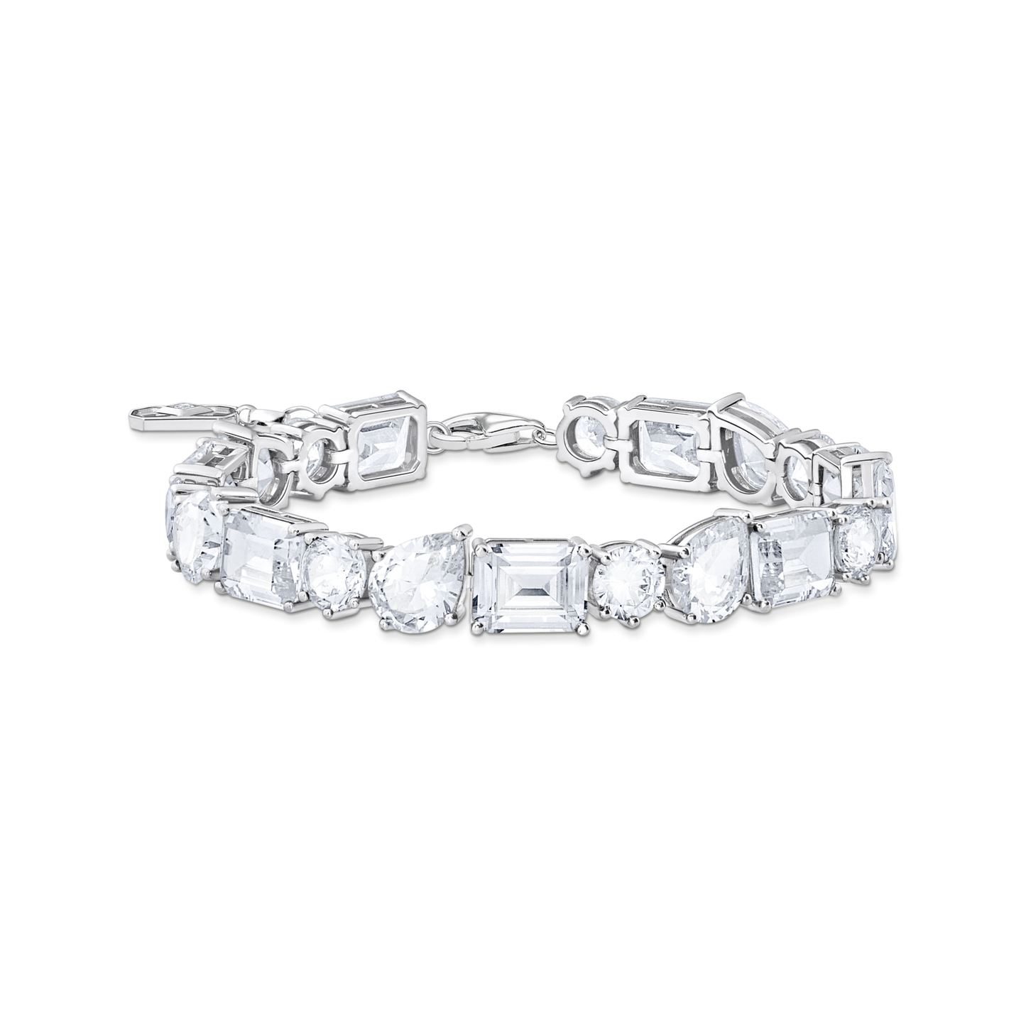 THOMAS SABO Heritage Glam Tennis Bracelet with White Zirconia Stones