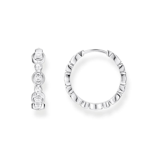 THOMAS SABO Sparkling Circles Cubic Zirconia Earrings