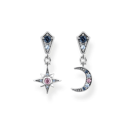 Thomas Sabo Earrings royalty star & moon