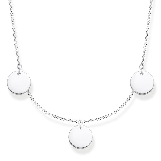 Thomas Sabo Necklace Wih Three Discs