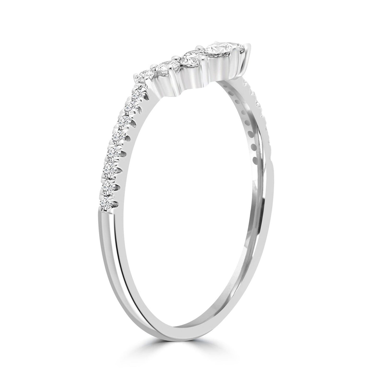 0.25ct HI I1 Diamond Ring in 9K White Gold