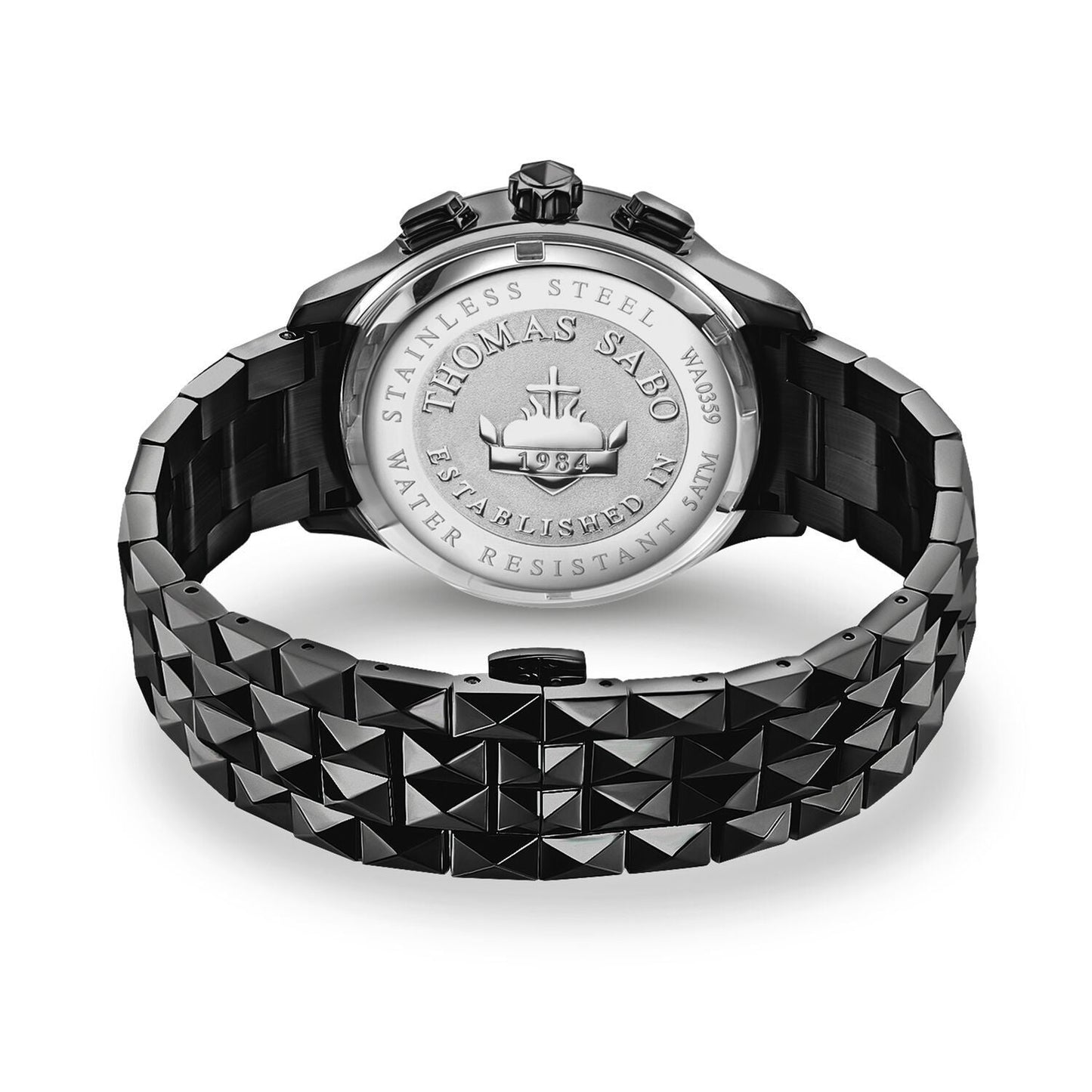 Thomas Sabo Men's Watch Rebel At Heart Chronograph Black