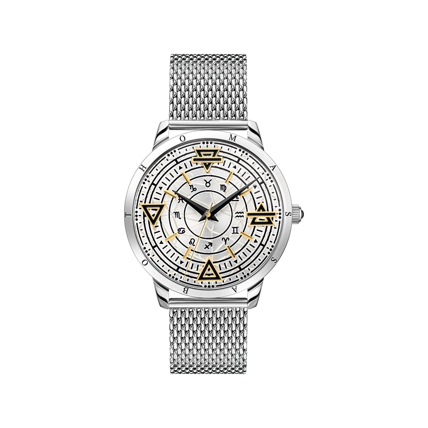 THOMAS SABO Men's watch elements of nature silver