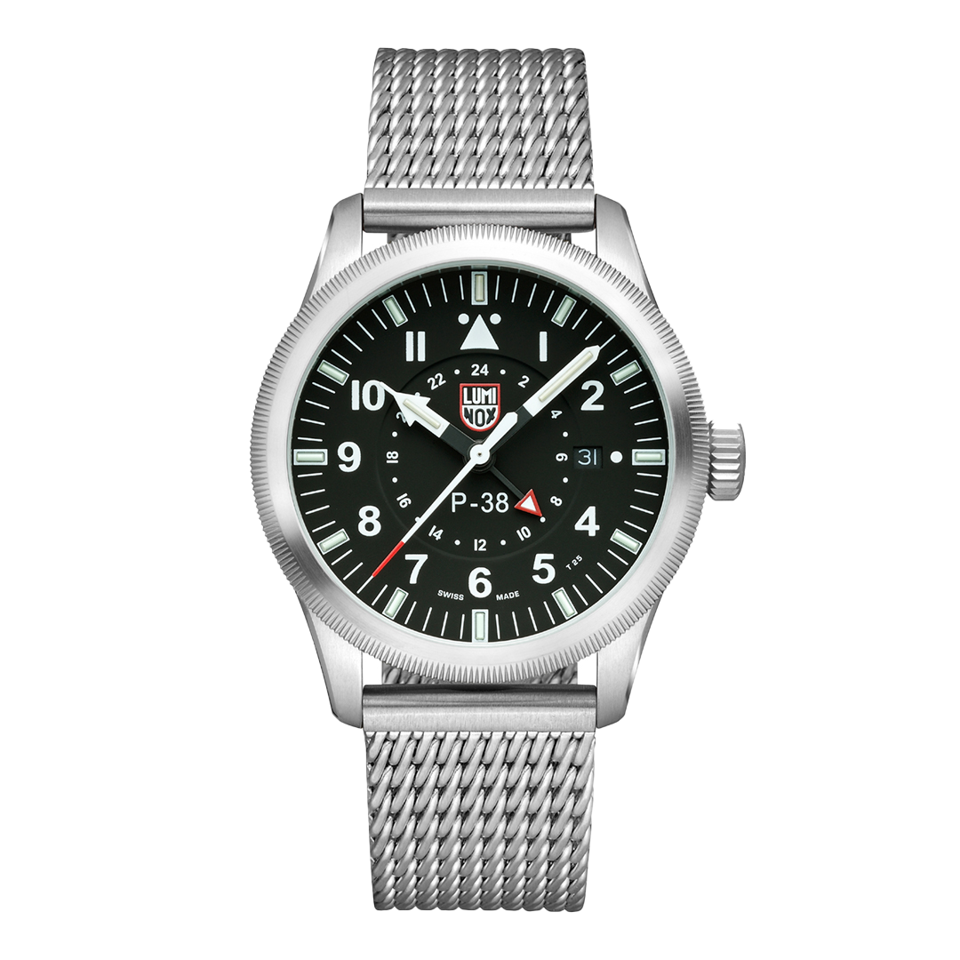 Luminox P38 LIGHTNING® Stainless Steel 42mm Men's Watch - XA.9522
