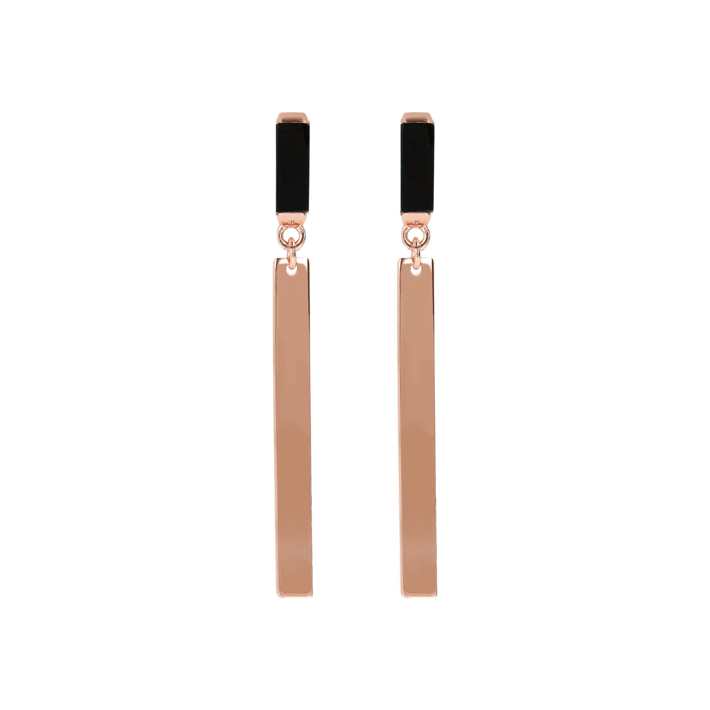 Bronzallure Natural Stones Pendant Earrings